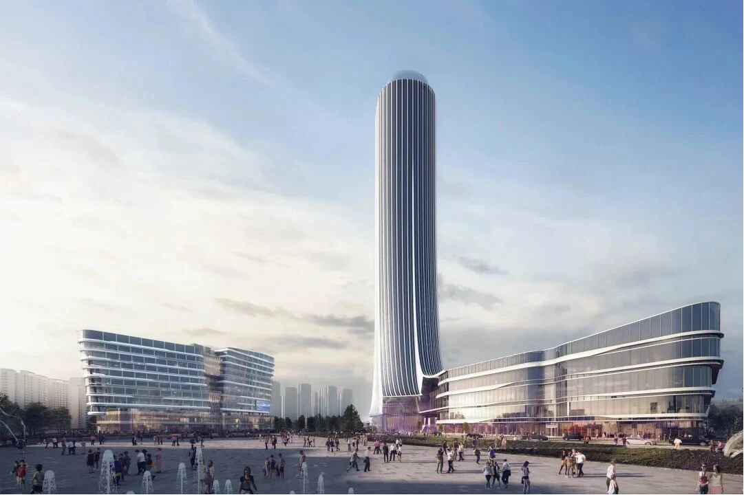五糧液新經濟集團中心即將落成: 刷新成都新川最高地標