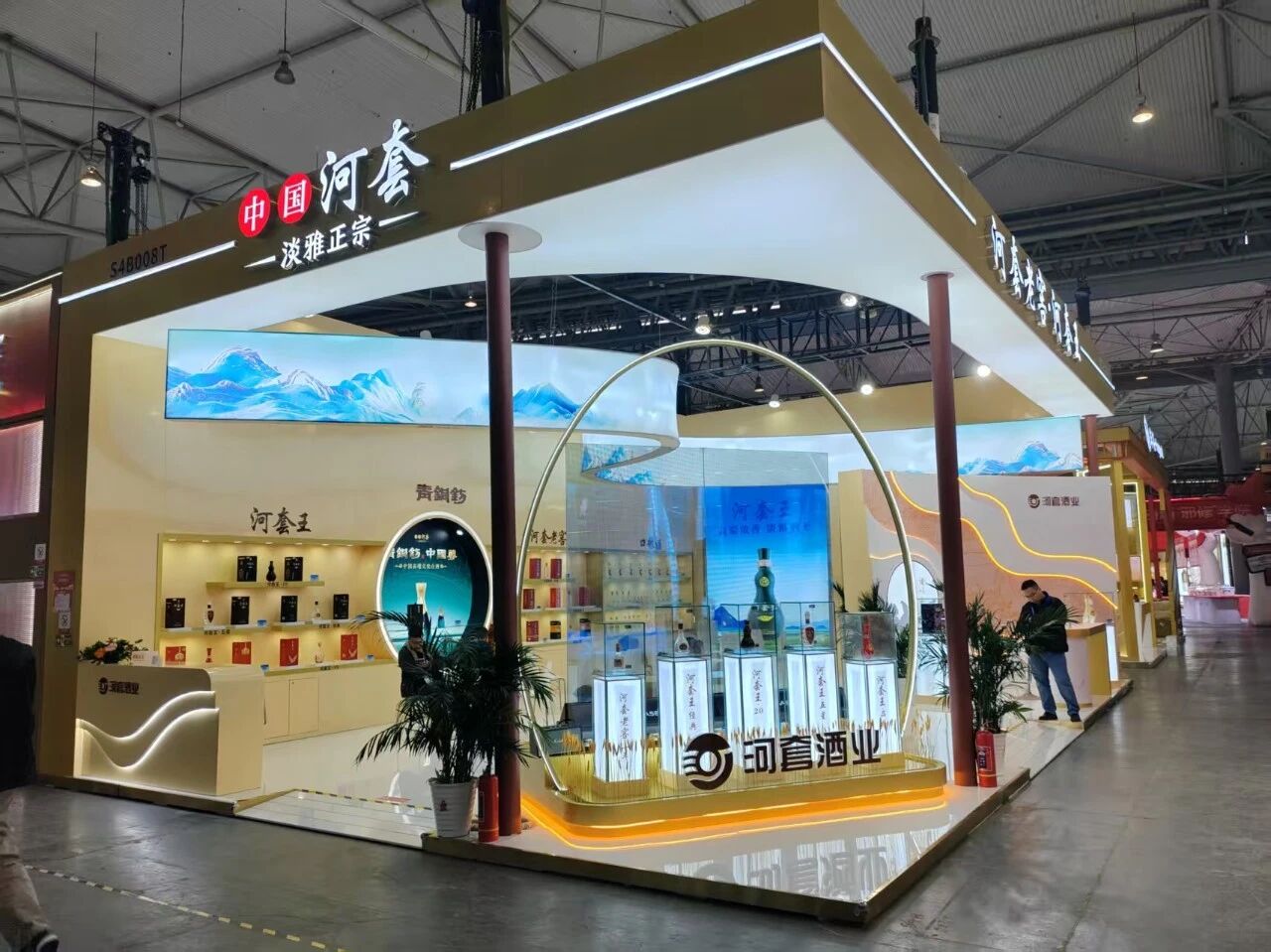 淡雅浓香敬蓉城——河套酒业集团盛装亮相第114届全国糖酒会