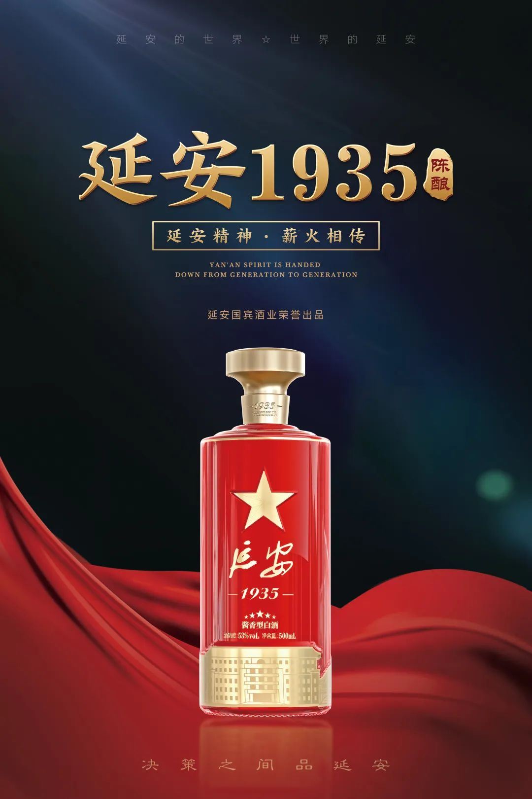 延安酒1935价格图图片